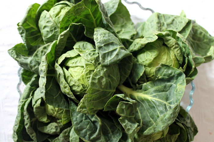 brussels sprout heads, raw food challenge