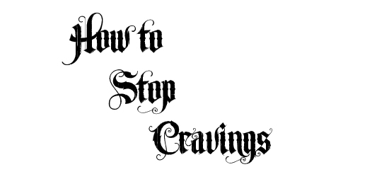 how to stop cravings