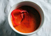 raw cherry tomato soup recipe, raw food