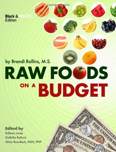 raw foods on a budget book, brandi rollins